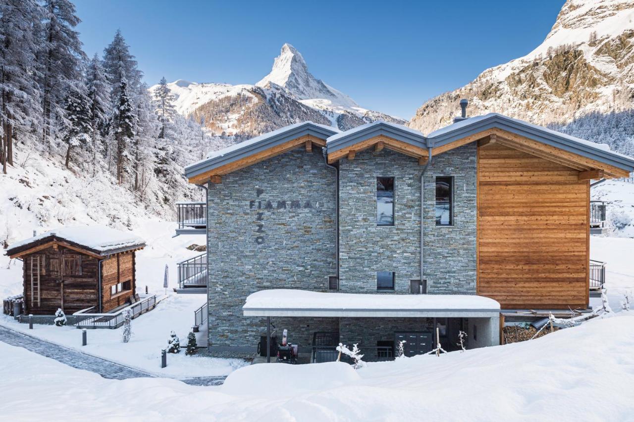 Apartment In Chalet Pizzo Fiamma 采尔马特 外观 照片