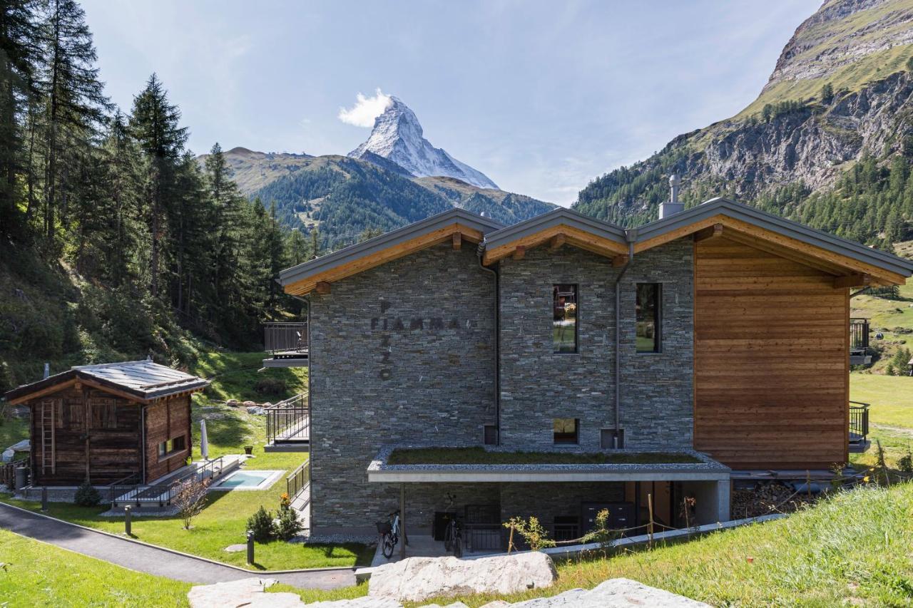 Apartment In Chalet Pizzo Fiamma 采尔马特 外观 照片